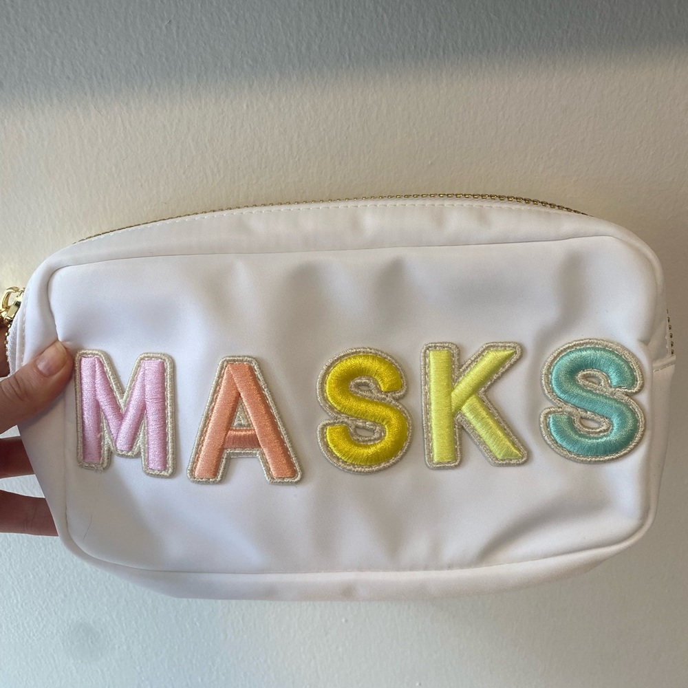Stoney Clover masks pouch